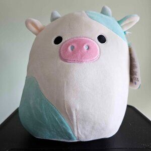 NWT 8" Belana the blue cow Squishmallow